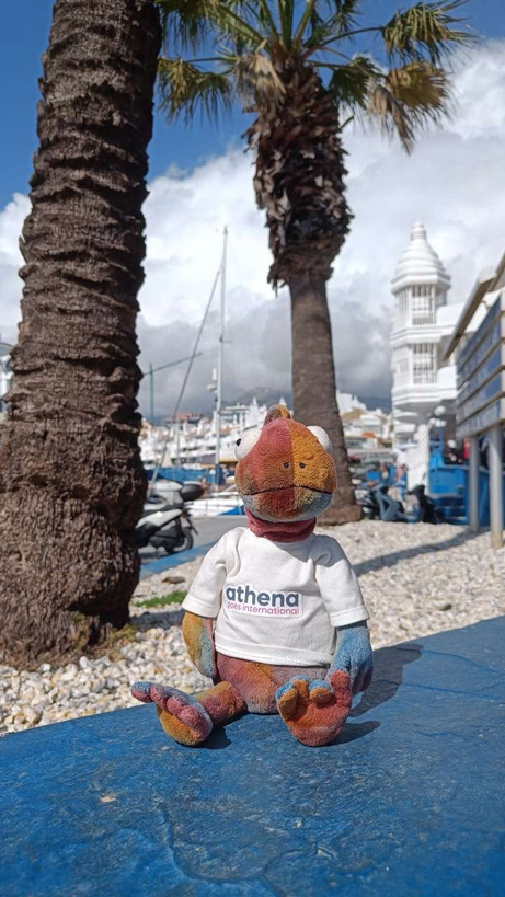 in het vissersdorpje