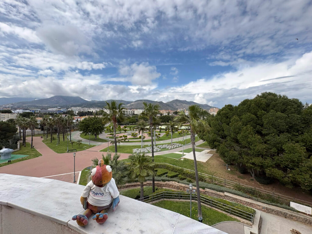het mooie uitzicht bergen