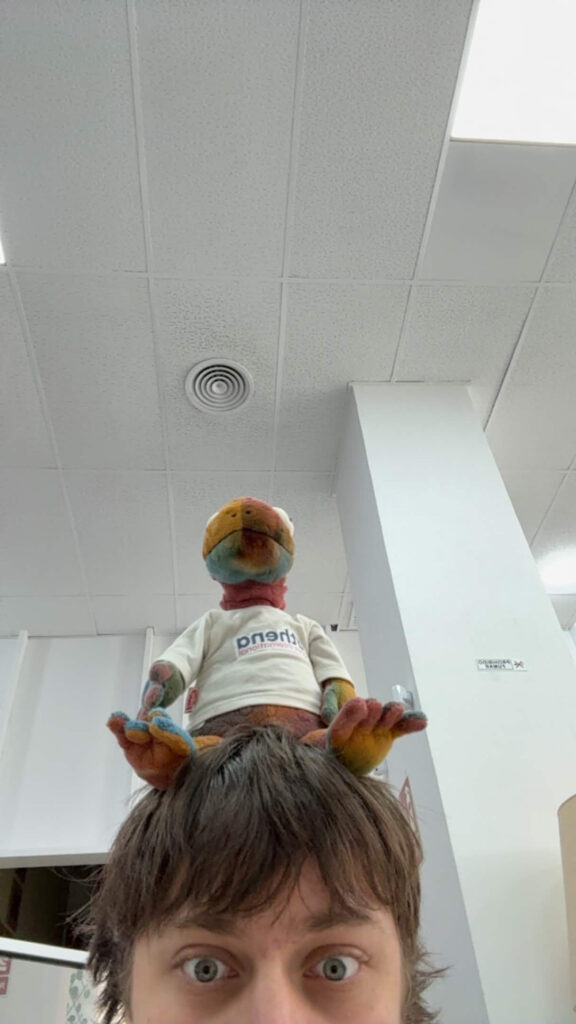 tijdens de stageopdracht